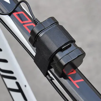 GTF bike light 8.4 V 12000mAh akumulator 4 x 18650 do mózgu reflektora lampa Rowerowa