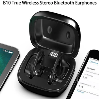 GUIDERAY B10 In-Ear Business Sports Bezprzewodowa Bluetooth-zestaw słuchawkowy Binaural 5.0 TWS aktywna шумоподавляющая zestaw słuchawkowy