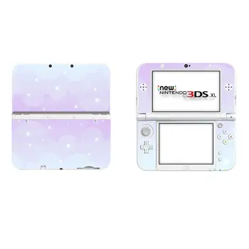 Gwiaździste niebo chmury pełne pokrycie naklejka naklejki skóry dla nowych 3DS XL skórki naklejki na 3DS LL vinyl protector naklejka skóry
