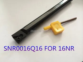 Gwintowania narzędzie SNR 0016Q16 180 mm długość wewnętrzna wkładki uchwyt gwintowany uchwyt do tokarki
