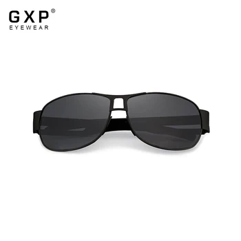GXP męskie klasyczne markowe okulary luksusowe aluminiowe okulary polaryzacyjne EMI pokrywka obiektywu męskie jazdy odcienie