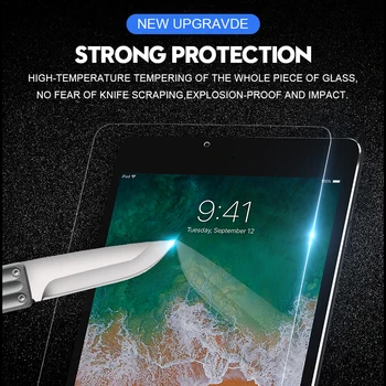 Hartowane szkło dla Apple iPad 2 3 4 5 6 9.7 2017 2018 Pro 11 10.5 szyba iPad Air 2 Mini 1 2 3 4 Tablet Screen Protector Flim