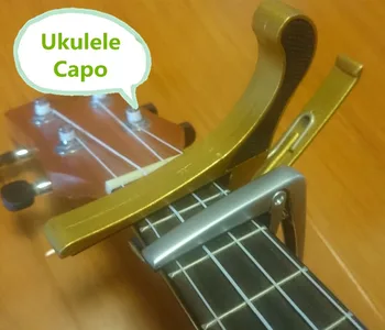 Hawajska Gitara Capo No Guitar Small Mini Acoustic Ukulele Aroma Clip Ekskluzywny Materiał Jest Ze Stopu Cynku Części Zamienne Akcesoria Instrument Muzyczny