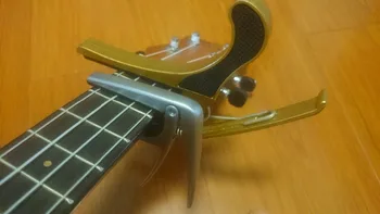 Hawajska Gitara Capo No Guitar Small Mini Acoustic Ukulele Aroma Clip Ekskluzywny Materiał Jest Ze Stopu Cynku Części Zamienne Akcesoria Instrument Muzyczny