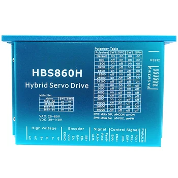 HBS860H Closed-Loop Stepper Motor Servo Controller Closed-Loop Stepper Motor Driver Encoder Stepper Motor