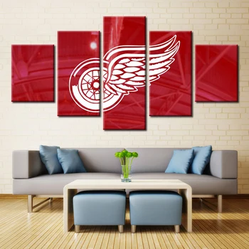 HD Print 5szt red wings canvas painting decor art painting print canvas home decor wall art picture for living room