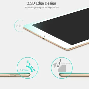 HD Screen Protector for iPad Pro 12.9 2018 Tempered Glass Tablet Protective Screen film Anti-Scratch for iPad Pro 12.9 calowy 2017