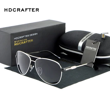 HDCRAFTER damskie okulary 2018 polaryzacyjne lustrzane okulary Przeciwsłoneczne dla mężczyzn/kobiet wysokiej jakości UV400 oculos de sol feminino