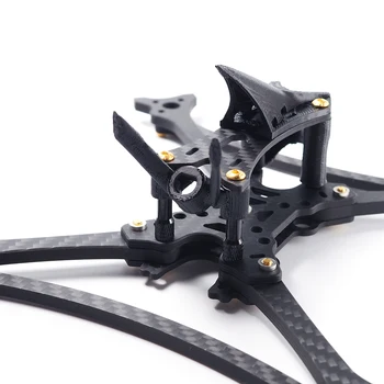 HGLRC Wind5 Lite True-X 208mm 5inch 5mm Arm Carbon Fiber FPV Frame Kits for FPV Racing Freestyle Fits 20mm 30.5 mm Stacks