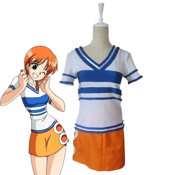 High-Q Unisex Japan Anime Cos ONE PIECE Nami Cosplay Costume Sets