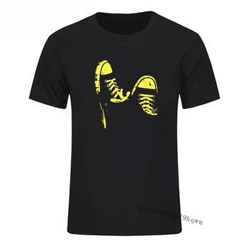 Hip-Hop Skate Buty Graficzny T-Shirt Lato Harajuku Koszulka Unisex T-Shirt Uliczny Hip-Hop Top Koszulki Odzież Męska