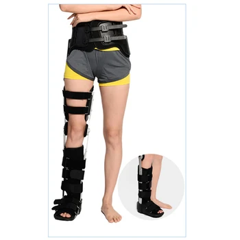HKAFO Ober udo, kolano, kostka stopa orthez medyczny złamania nogi paraliż dolnej kończyny chodzenie biodra ustala się za pomocą брекета dla spacerem