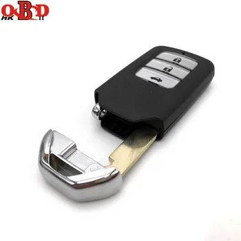 HKOBDII 3 przyciski klucz samochodowy 433 Mhz ID47 chip do Honda new City Civic Karta Inteligentna 72147-T5-G01
