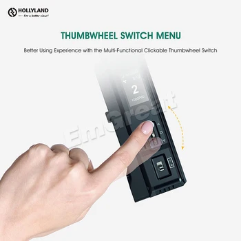 Hollyland Mars 300 Pro 1080P Transmission System Batteries 5G Video Audio Transmission 300ft Transmission Range HDMI kompatybilny z