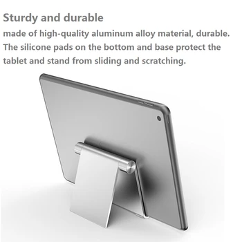 HOT-JIUSHARK aluminiowy uchwyt podstawki dla tabletu regulowany przenośny stół uchwyt samochodowy uchwyt do tabletów iPad 10 cali i Belo