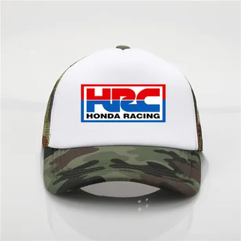 HRC Honda samochód wyścigowy motocykl wentylatory czapka z daszkiem mężczyźni i kobiety kapelusze moda letnie kapelusze