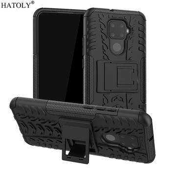 Huawei Mate 30 Lite Case Anti-knock Heavy Duty Hard Armor Cover Mate 30 Lite pokrowiec silikonowy do telefonu Huawei Mate 30 Lite