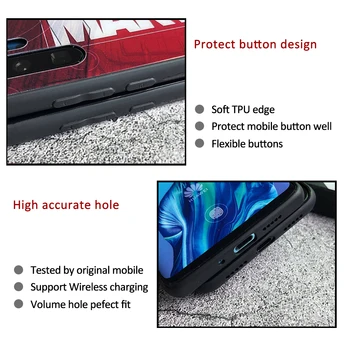Huawei p30 lite Case szklana pokrywa tylna dizziness image pro P20 case Huawei P9 P10 Plus P20 P30 Pro P20 P30 lite