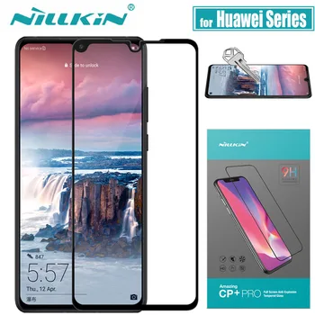 Huawei P30 Lite Glass Screen Protector Nillkin 2.5 D Full Cover Safty szkło ochronne dla Huawei Honor 20 Pro Note 10 hartowane