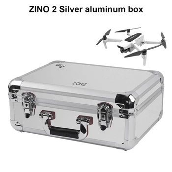 Hubsan ZINO 2 uav etui do przechowywania aluminiowa obudowa odporne na zabrudzenia walizka odporna na wstrząsy etui zestaw akcesoriów