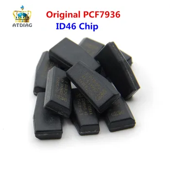 Hurtownia keydiy 10-50 szt./lot oryginalny PCF7936AS SOT385 Auto key transponder chip ID46 chip PCF7936 małe narzędzia pcf 7936