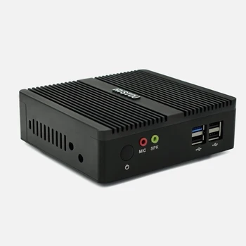 HYSTOU Pfsense router bez wentylatora mini PC J3160 N3160 quad-core J1900 zapora komputer 2COM 2 LAN HDMI wifi Linux