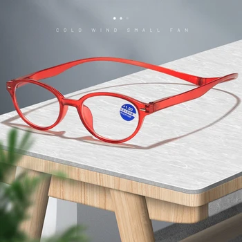 Iboode wiszące szyi okulary do czytania magnetyczne, elastyczne anty-światło niebieskie okulary do czytania ramka Mężczyźni Kobiety starczowzroczność +1,0 do + 3,5