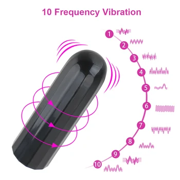 IKOKY 10 częstotliwość silne wibracje brodawki analny pochwy, łechtaczki masaż kula wibrator sex zabawki dla kobiet Kobieta masturbator