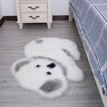 Imitacja skór zwierząt dywan i dywan pluszowy dywan kreskówka Panda, Koala antypoślizgowy prostokąt Salon Sypialnia mata