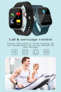 IP68 wodoodporny inteligentne zegarki mężczyźni pełna dotykowy fitness tracker ciśnienie krwi inteligentne zegarki kobiety GTS Smartwatch dla Xiaomi