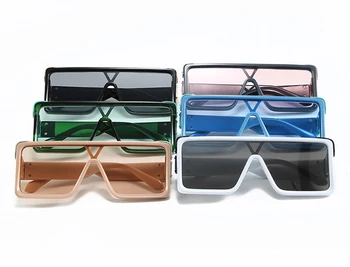 JackJad 2020 moda fajne awangardowy styl okulary kwadratowy tarcza ins popularne marki design okulary Oculos De Sol 2120