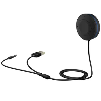 JaJaBor Bluetooth Zestaw głośnomówiący Car Kit Bluetooth 4.1+EDR Audio Receiver AUX Audio Music Receiver samochodowy odtwarzacz MP3