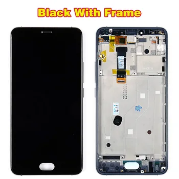 Jakość AAA wyświetlacz LCD ekran dotykowy digitizer w zbieraniu Meizu U20 5.5 cali czarny biały 1920*1080 ramka ze szkła folią narzędzia