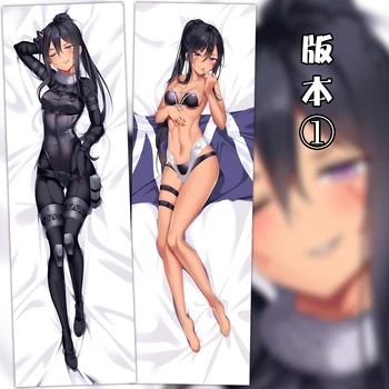 Japońskie anime poszewki miecz sztuki online GGO Pitohui sexy dziewczyna przytula ciało Dakimakura Otaku pościel poszewka etui prezent