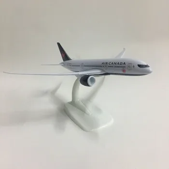 Jason Tutu 20 cm model samolotu model samolotu Air Canada model samolotu Boeing 787 1:300 odlewania pod ciśnieniem, metalowe Samoloty Samoloty zabawki Aeropl