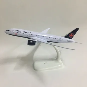 Jason Tutu 20 cm model samolotu model samolotu Air Canada model samolotu Boeing 787 1:300 odlewania pod ciśnieniem, metalowe Samoloty Samoloty zabawki Aeropl