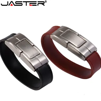 JASTER realna pojemność czarny brązowy skórzany zegarek model usb flash drive usb 2.0 4 GB 8 GB 16 GB 32 GB 64 GB pen drive