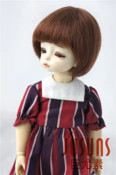 JD453 1/6 1/3 moda Moher BJD peruki krótkie fryzury lalka rozmiar włosów 6-7 8-9 cali cali lalka włosy dla YOSD SD lalki i akcesoria dla lalek
