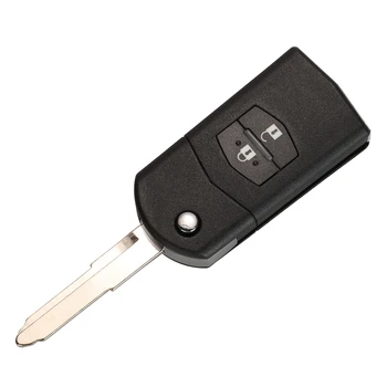 Jingyuqin Remote 2/3 Buttons Car Key Control 315/433 Mhz do Mazda 2 3 5 6 2006-2020 składany Flid M1/M2/M3/M4 Systems 41797 41840