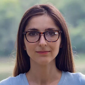 JM rocznika kwadratowe okulary do czytania zawias sprężynowy kobiety mężczyźni lupa Пресбиопический dioptrii
