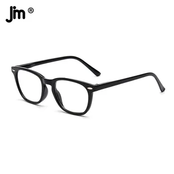 JM rocznika kwadratowe okulary do czytania zawias sprężynowy kobiety mężczyźni lupa Пресбиопический dioptrii