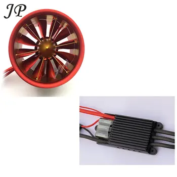 JP120mm EDF Ducted Fan 12 Experiment with 5060 Motor 750KV RC Air Plane 50V, 142A,7100W,9.3 KG All Set