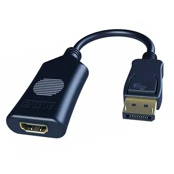 Kabel HDMI wideo kable aktywny port wyświetlacza DP do HDMI kabel adaptera 4k 60hz Męskie do żeńskiego złącza