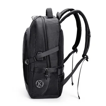 KALIDI męskie plecaki szkolne 15 17 cali laptop plecaki torby podróżne plecak wielofunkcyjny notebook 15.6 Bagpack USB ładowanie