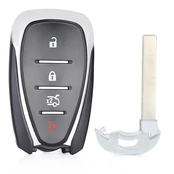 KEYECU Smart Remote Control Car Key Shell Case With 4 5 Button - FOB for Chevrolet Malibu Cruze Spark Cmaro Equinox Bolt EV Trax