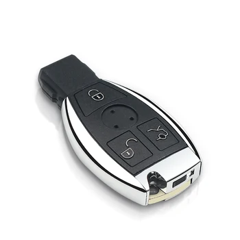 KEYYOU Remote Car Key Case Shell dla Mercedes Benz Year 2000+ obsługuje oryginalne NEC i BGA AMG E350 C63 AMG C300 CL SLk Class