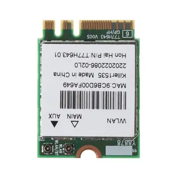 Killer 1535 1525 QCNFA364A AC M. 2 WIFI Card Adapter do MSI GT72/GS60 dla Dell