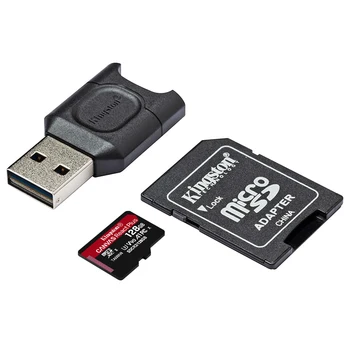 Kingston 128GB Karty Micro SD UHS-I U3 FLASH Memory Card 64GB Class 10 100MB/S 32GB TF Card obsługa HD 3D wideo 4K