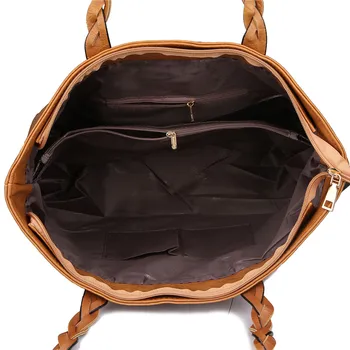 Klasyczna torebka damska brązowa skórzana torba damska retro torba duże torby PU bolso 2020 modne duże czarne torby XA540D