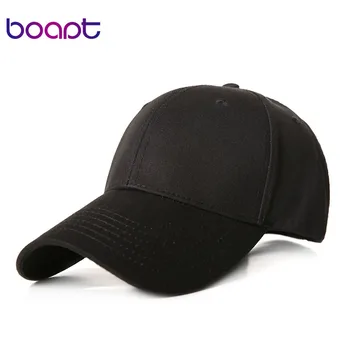Klasyczne gładkie jednokolorowe czapki z daszkiem z klamrą dla mężczyzn i kobiet dopasowany codzienny zakrzywiony daszek czapka regulowana hip-hop tata kapelusze